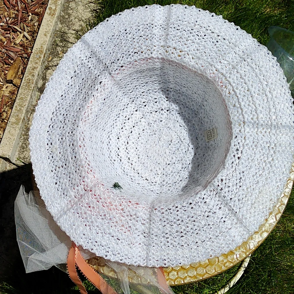 🖐️3/$15🖐️Girls white Sunday hat